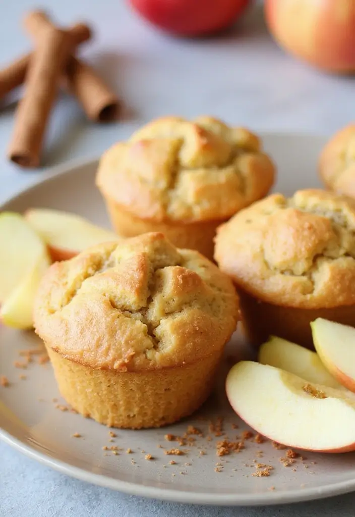 30+ Healthy Egg Muffin Recipes for a Quick Protein Fix 99 30+ Healthy Egg Muffin Recipes for a Quick Protein Fix - 15. Apple and Cinnamon Egg Muffins
