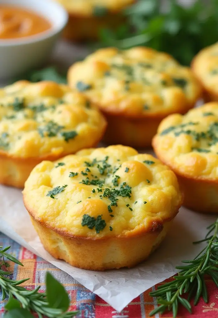 30+ Healthy Egg Muffin Recipes for a Quick Protein Fix 55 30+ Healthy Egg Muffin Recipes for a Quick Protein Fix - 9. Herb and Cheese Egg Muffins