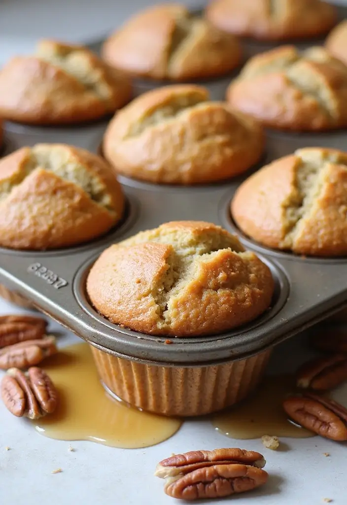 30+ High Protein Muffin Tin Recipes for Meal Prep 95 30+ High Protein Muffin Tin Recipes for Meal Prep - 15. Maple Pecan Protein Muffins