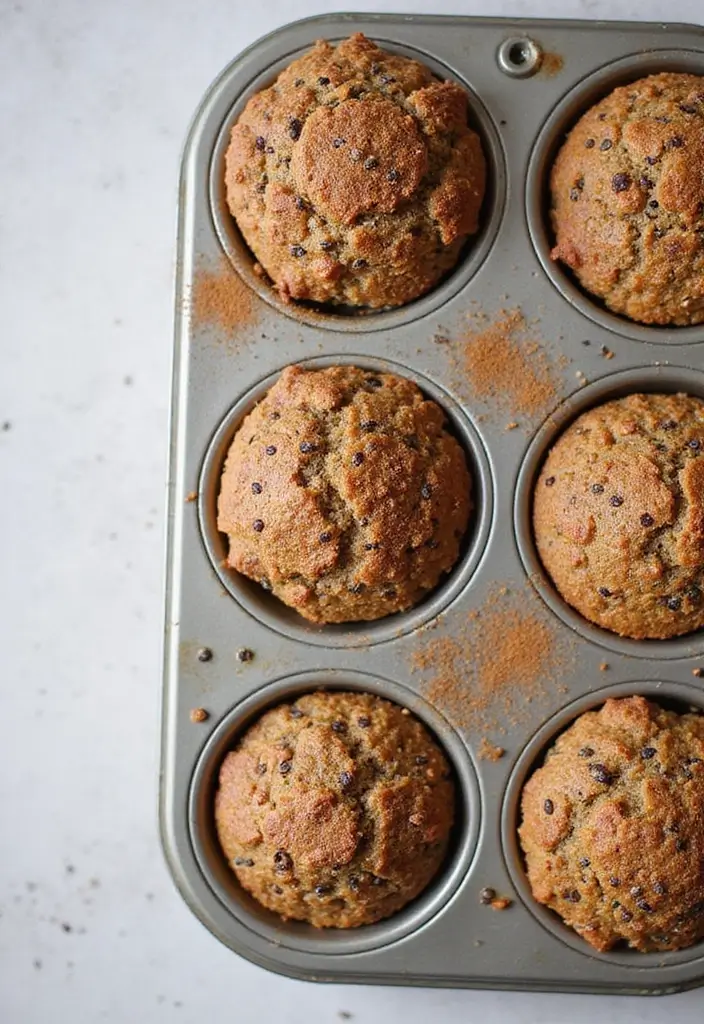 30+ High Protein Muffin Tin Recipes for Meal Prep 109 30+ High Protein Muffin Tin Recipes for Meal Prep - 17. Spiced Chia Seed Protein Muffins