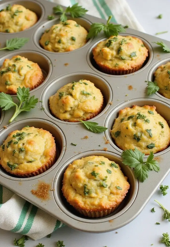 30+ High Protein Muffin Tin Recipes for Meal Prep 36 30+ High Protein Muffin Tin Recipes for Meal Prep - 6. Zucchini and Cheese Protein Muffins