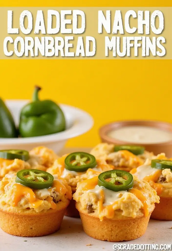 30+ Jiffy Cornbread Muffin Recipes to Elevate Your Meals 83 30+ Jiffy Cornbread Muffin Recipes to Elevate Your Meals - 13. Loaded Nacho Jiffy Cornbread Muffins