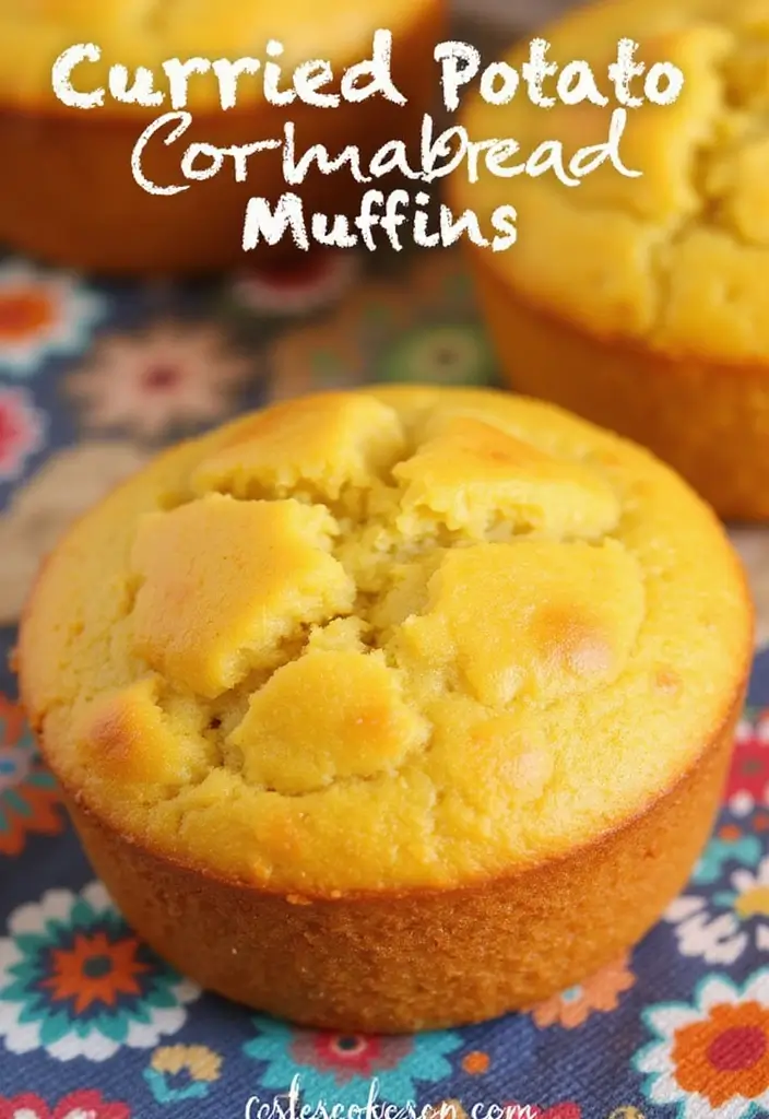30+ Jiffy Cornbread Muffin Recipes to Elevate Your Meals 127 30+ Jiffy Cornbread Muffin Recipes to Elevate Your Meals - 21. Curried Potato Jiffy Cornbread Muffins