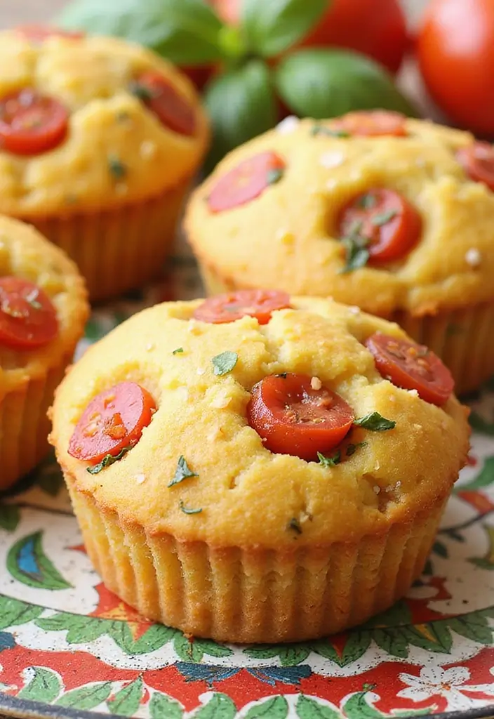 30+ Jiffy Cornbread Muffin Recipes to Elevate Your Meals 137 30+ Jiffy Cornbread Muffin Recipes to Elevate Your Meals - 23. Caprese Jiffy Cornbread Muffins