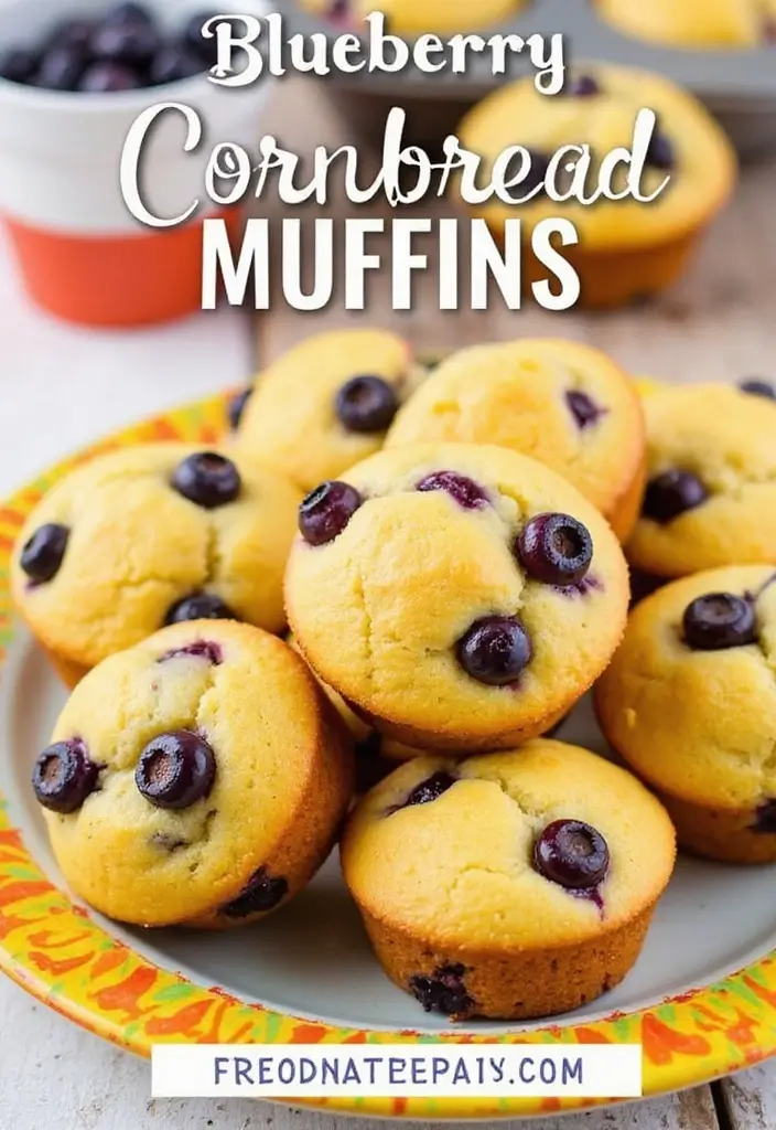 30+ Jiffy Cornbread Muffin Recipes to Elevate Your Meals 22 30+ Jiffy Cornbread Muffin Recipes to Elevate Your Meals - 4. Blueberry Jiffy Cornbread Muffins