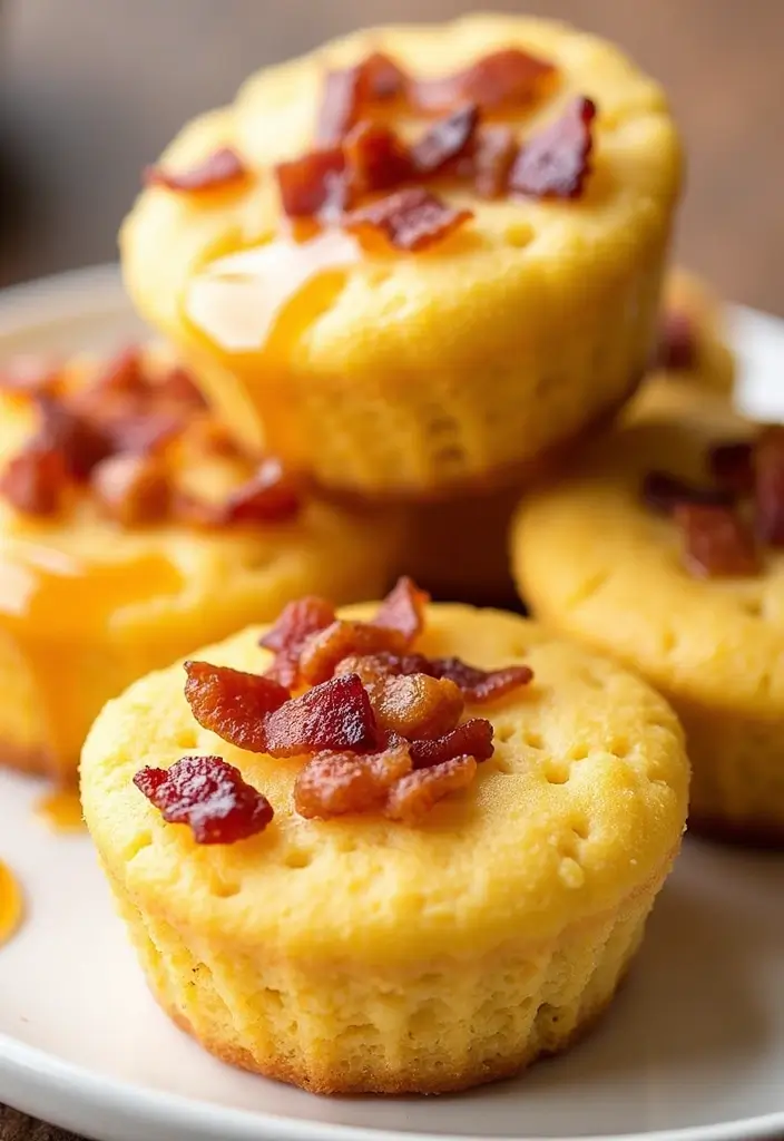 30+ Jiffy Cornbread Muffin Recipes to Elevate Your Meals 27 30+ Jiffy Cornbread Muffin Recipes to Elevate Your Meals - 5. Maple Bacon Jiffy Cornbread Muffins