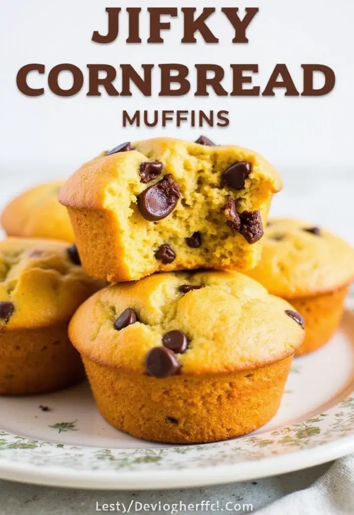 30+ Jiffy Cornbread Muffin Recipes to Elevate Your Meals 48 30+ Jiffy Cornbread Muffin Recipes to Elevate Your Meals - 8. Chocolate Chip Jiffy Cornbread Muffins