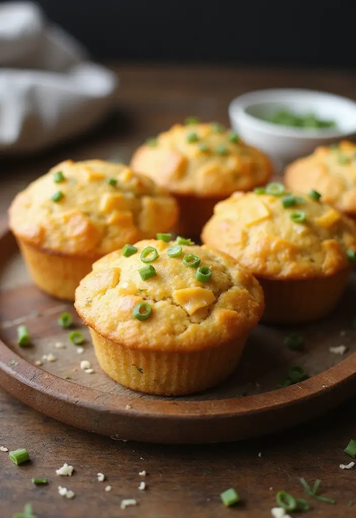 30+ Mini Muffin Tin Recipes for Any Time of Day 102 30+ Mini Muffin Tin Recipes for Any Time of Day - 16. Cheddar and Chive Muffins
