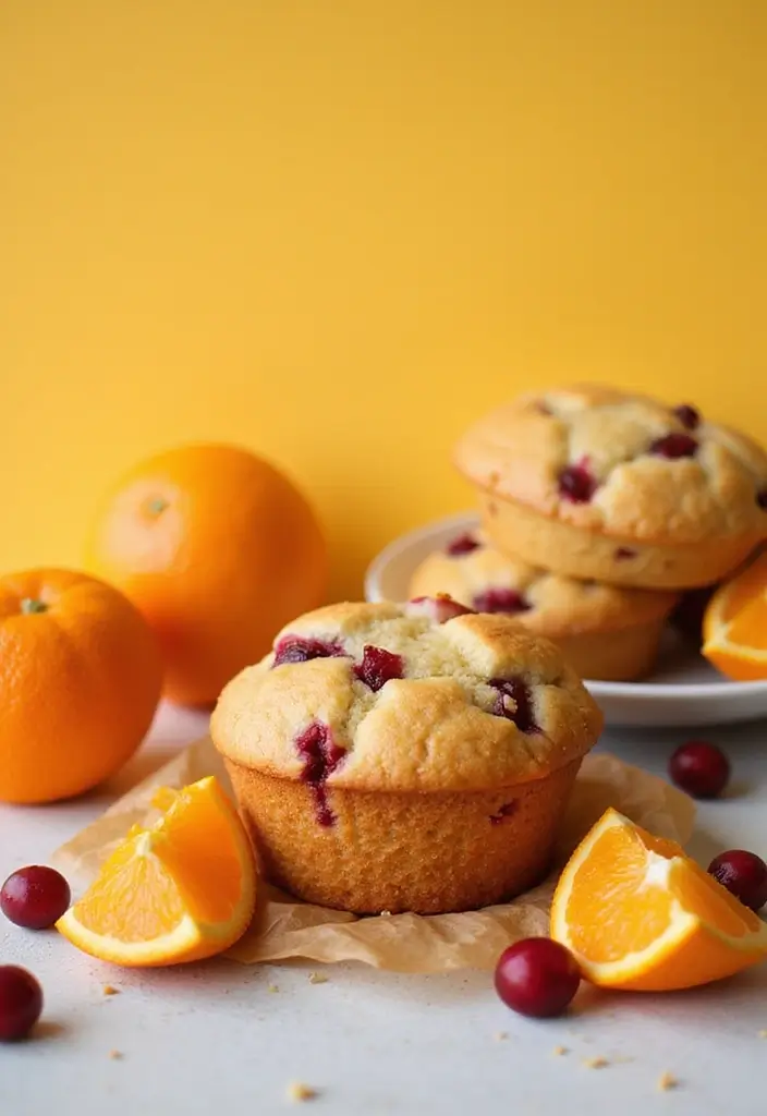 30+ Mini Muffin Tin Recipes for Any Time of Day 107 30+ Mini Muffin Tin Recipes for Any Time of Day - 17. Orange Cranberry Muffins