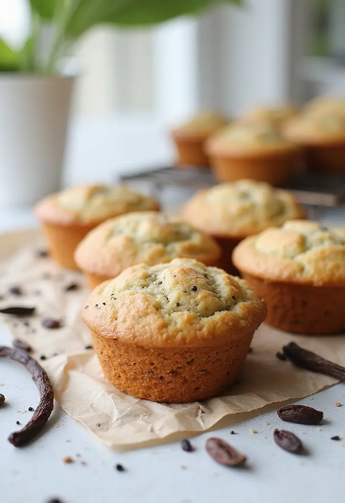 30+ Mini Muffin Tin Recipes for Any Time of Day 124 30+ Mini Muffin Tin Recipes for Any Time of Day - 20. Vanilla Chia Seed Muffins