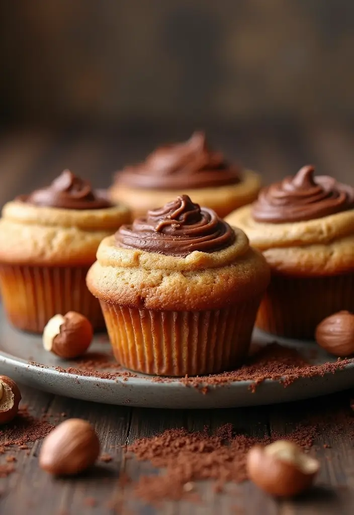 30+ Mini Muffin Tin Recipes for Any Time of Day 163 30+ Mini Muffin Tin Recipes for Any Time of Day - 27. Nutella Swirl Muffins
