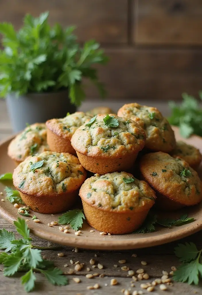 30+ Mini Muffin Tin Recipes for Any Time of Day 39 30+ Mini Muffin Tin Recipes for Any Time of Day - 7. Savory Herb Quinoa Muffins