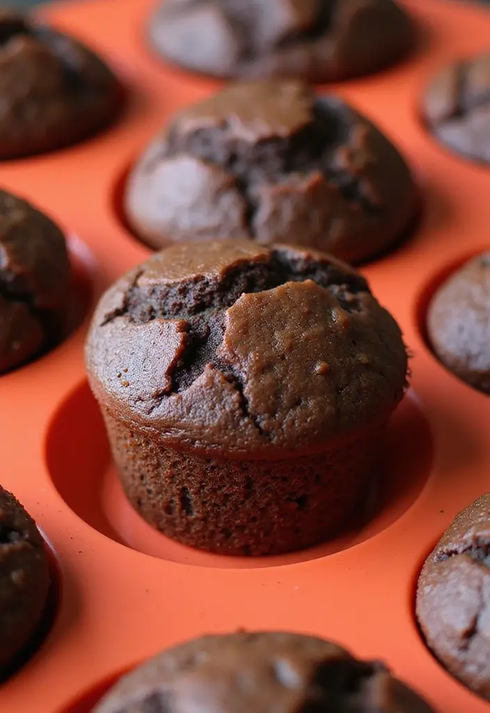 30+ Silicone Mini Muffin Pan Recipes for Easy Baking - 24. Mocha Muffins