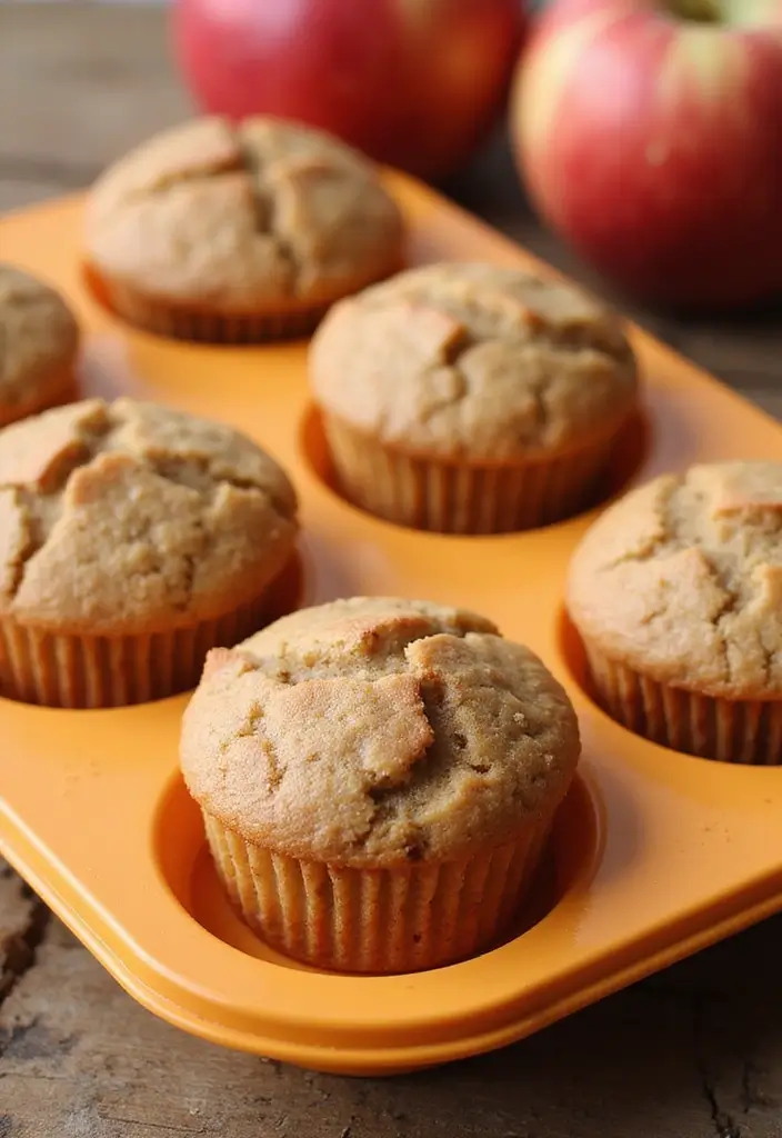 30+ Silicone Mini Muffin Pan Recipes for Easy Baking - 3. Apple Cinnamon Mini Muffins