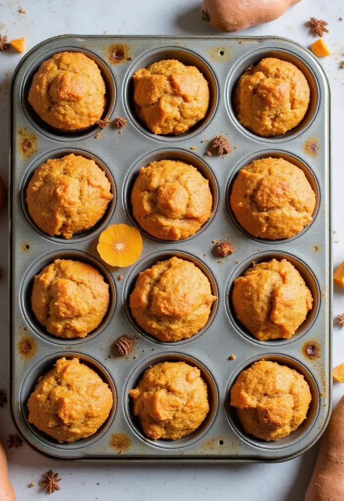30+ Sweet Potato Muffin Recipes Packed with Nutrition 1 30+ Sweet Potato Muffin Recipes Packed with Nutrition - 1. Classic Sweet Potato Muffins