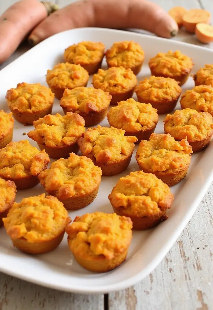 30+ Sweet Potato Muffin Recipes Packed with Nutrition 100 30+ Sweet Potato Muffin Recipes Packed with Nutrition - 20. Sweet Potato Muffin Bites