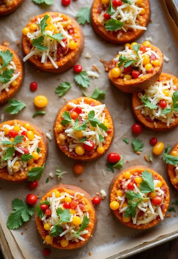 30+ Sweet Potato Muffin Recipes Packed with Nutrition 152 30+ Sweet Potato Muffin Recipes Packed with Nutrition - 28. Sweet Potato Muffin Pizza