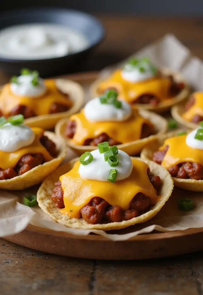 30+ Tortilla Muffin Tin Recipes You’ve Never Tried Before 62 30+ Tortilla Muffin Tin Recipes You’ve Never Tried Before - 10. Chili Cheese Tortilla Cups