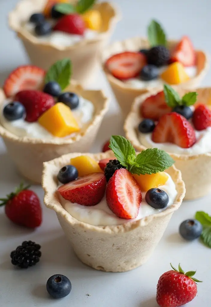 30+ Tortilla Muffin Tin Recipes You’ve Never Tried Before 105 30+ Tortilla Muffin Tin Recipes You’ve Never Tried Before - 17. Fruit Yogurt Parfait Cups