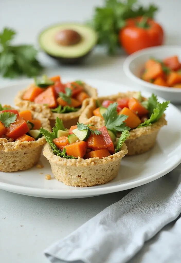 30+ Tortilla Muffin Tin Recipes You’ve Never Tried Before 131 30+ Tortilla Muffin Tin Recipes You’ve Never Tried Before - 21. Quinoa and Veggie Tortilla Cups