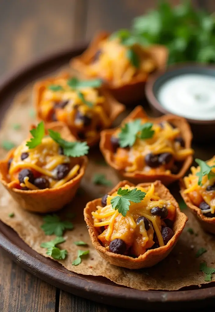 30+ Tortilla Muffin Tin Recipes You’ve Never Tried Before 153 30+ Tortilla Muffin Tin Recipes You’ve Never Tried Before - 25. Sweet Potato and Black Bean Tortilla Cups