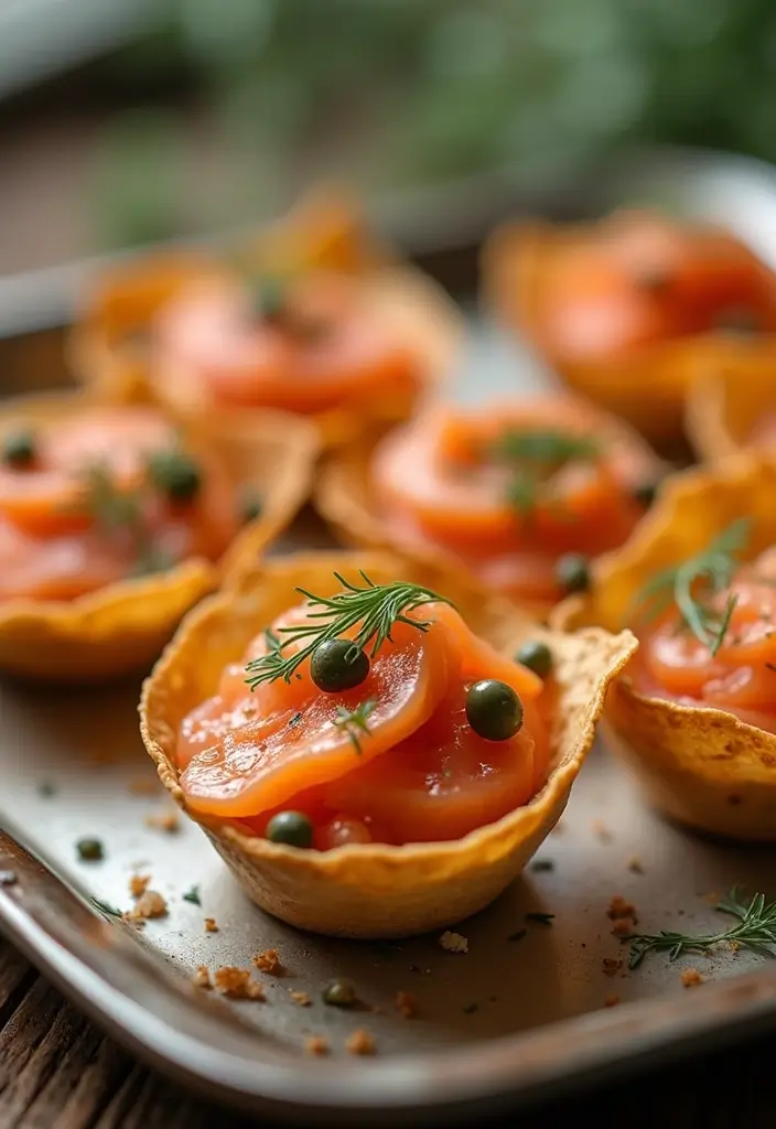 30+ Tortilla Muffin Tin Recipes You’ve Never Tried Before 179 30+ Tortilla Muffin Tin Recipes You’ve Never Tried Before - 29. Smoked Salmon Tortilla Cups