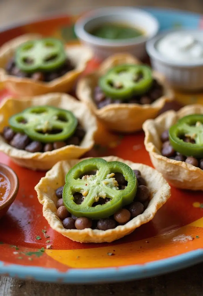 30+ Tortilla Muffin Tin Recipes You’ve Never Tried Before 22 30+ Tortilla Muffin Tin Recipes You’ve Never Tried Before - 4. Spicy Black Bean Tortilla Cups