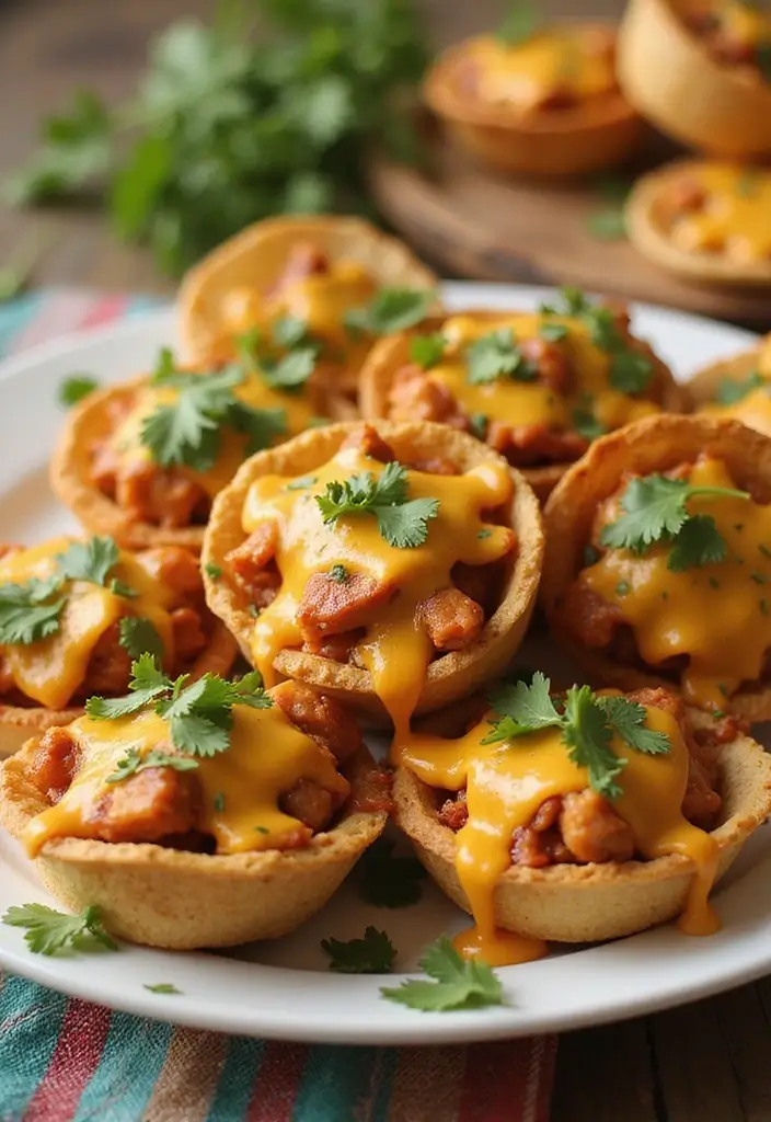 30+ Tortilla Muffin Tin Recipes You’ve Never Tried Before 36 30+ Tortilla Muffin Tin Recipes You’ve Never Tried Before - 6. BBQ Chicken Tortilla Cups