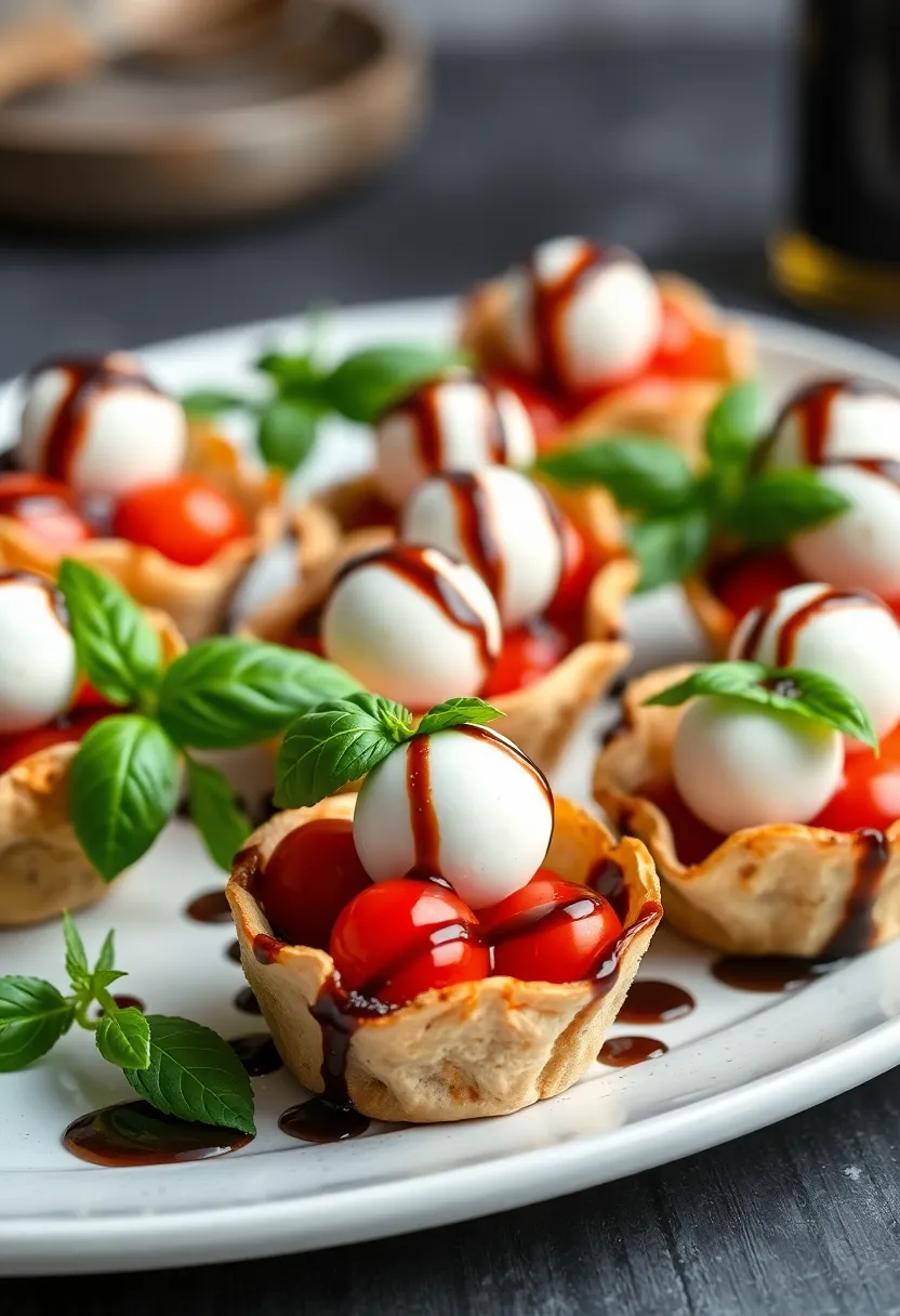 30+ Tortilla Muffin Tin Recipes You’ve Never Tried Before 55 30+ Tortilla Muffin Tin Recipes You’ve Never Tried Before - 9. Caprese Tortilla Cups