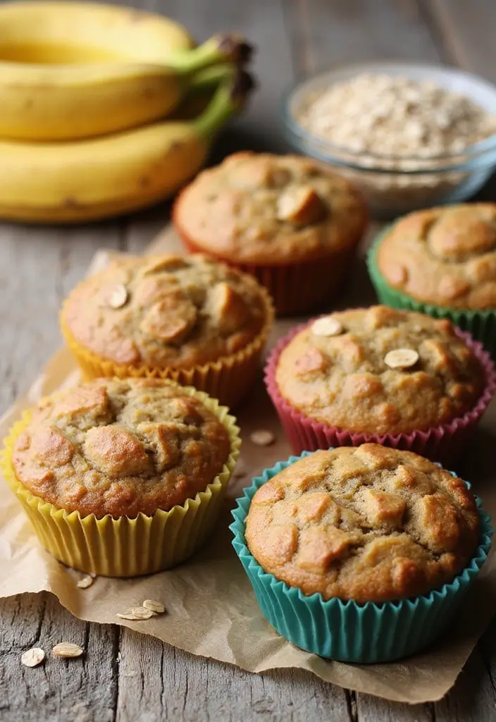30+ Vegan Gluten Free Muffin Recipes for a Healthier Treat 1 30+ Vegan Gluten Free Muffin Recipes for a Healthier Treat - 1. Banana Oatmeal Muffins