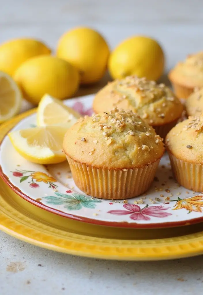 30+ Vegan Gluten Free Muffin Recipes for a Healthier Treat 87 30+ Vegan Gluten Free Muffin Recipes for a Healthier Treat - 13. Lemon Poppy Seed Muffins