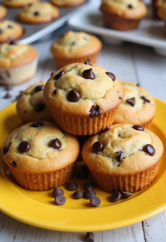 30+ Vegan Gluten Free Muffin Recipes for a Healthier Treat 94 30+ Vegan Gluten Free Muffin Recipes for a Healthier Treat - 14. Chocolate Chip Muffins