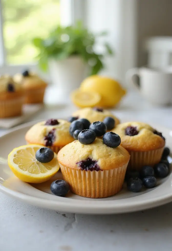 30+ Vegan Gluten Free Muffin Recipes for a Healthier Treat 115 30+ Vegan Gluten Free Muffin Recipes for a Healthier Treat - 17. Lemon Blueberry Muffins