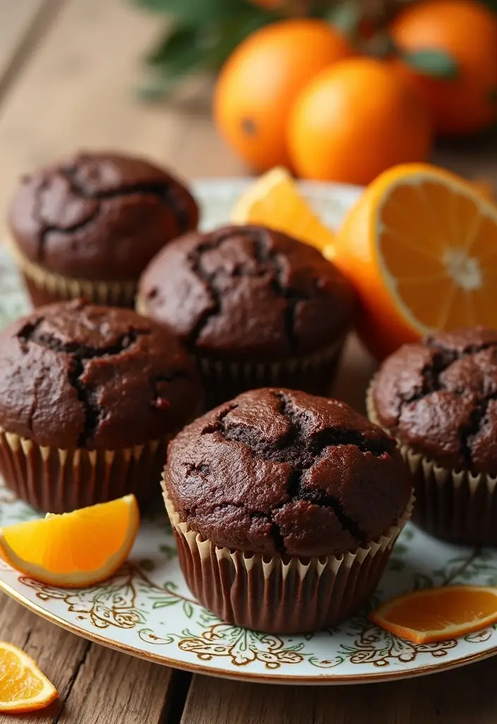30+ Vegan Gluten Free Muffin Recipes for a Healthier Treat 122 30+ Vegan Gluten Free Muffin Recipes for a Healthier Treat - 18. Chocolate Orange Muffins
