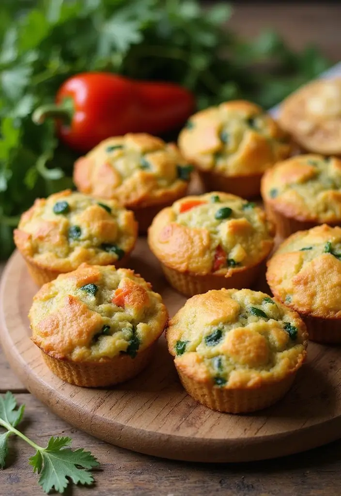 30+ Vegan Gluten Free Muffin Recipes for a Healthier Treat 173 30+ Vegan Gluten Free Muffin Recipes for a Healthier Treat - 25. Vegetable Savory Muffins