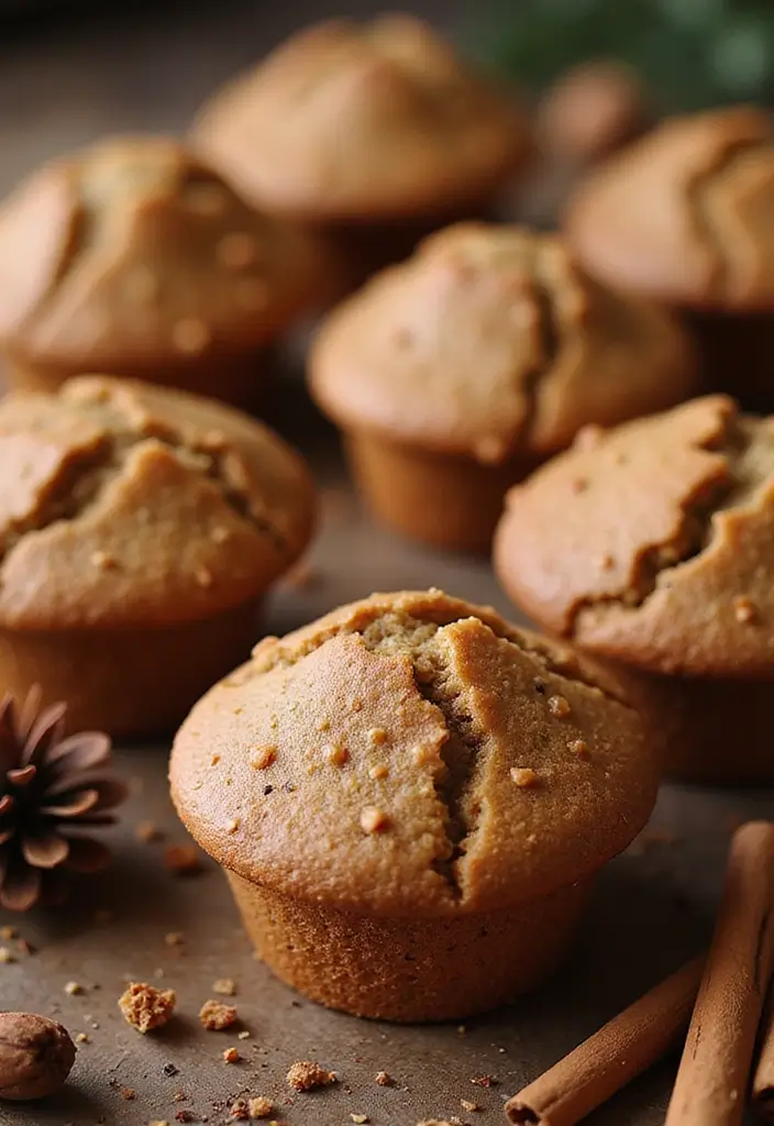 30+ Vegan Gluten Free Muffin Recipes for a Healthier Treat 180 30+ Vegan Gluten Free Muffin Recipes for a Healthier Treat - 26. Gingerbread Muffins