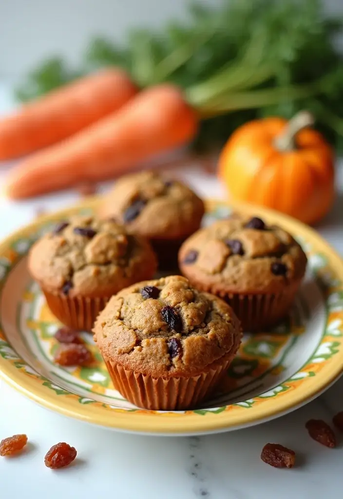 30+ Vegan Gluten Free Muffin Recipes for a Healthier Treat 29 30+ Vegan Gluten Free Muffin Recipes for a Healthier Treat - 5. Carrot Raisin Muffins
